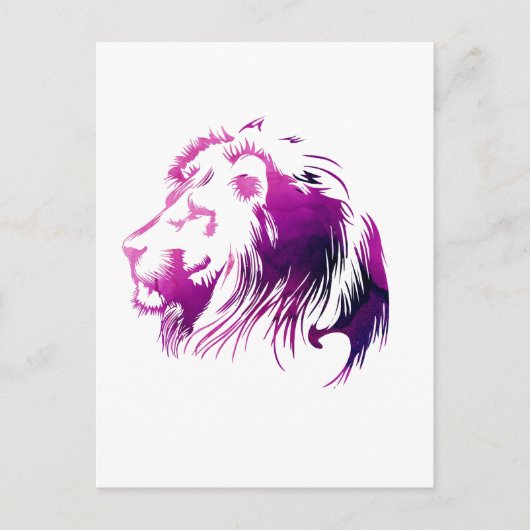 ジャングルの王 ポストカード (正面)