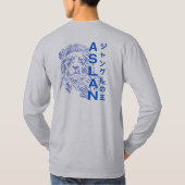 ジャングルの王 | メンズ ロングスリーブ Tシャツ (裏面)