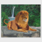 ジャングルの王 ラッピングペーパー (フラット)