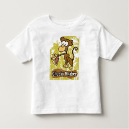 ジャングルの生意気なサル トドラーTシャツ
