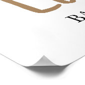 ジャングルの男の子のシャワー歓迎ポスター ポスター (角)