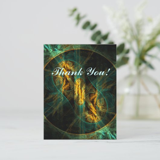 ジャングルの目ありがとうポストカード ポストカード (スタンド正面)