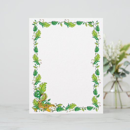 ジャングルの縁ど文具 (スタンド正面)