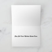 ジャングルの美しいの大事な行事カード カード (内部)