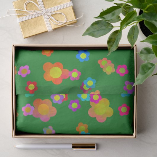 ジャングルの花たち 薄葉紙 (ギフト)