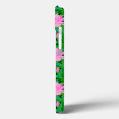 ジャングルの花を持つ熱帯模様 Case-Mate iPhoneケース (裏面 / 左)