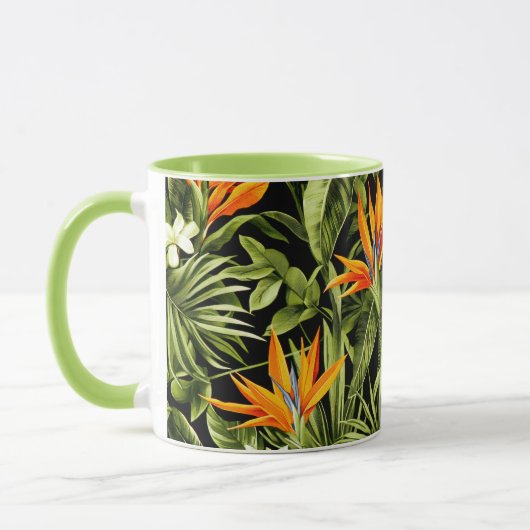 ジャングルの花 マグカップ (左)