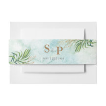 ジャングルの葉のエキゾチックな緑の水色