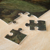 ジャングルの蘭およびハチドリ ジグソーパズル (側面)