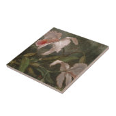 ジャングルの蘭およびハチドリ タイル (側面)