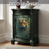 ジャングルの虎 – デコページ –  薄葉紙