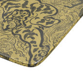 ジャングルの虎(野生動物)(ポール・ランソン著) カッティングボード (角)