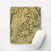 ジャングルの虎（野生動物）（ポール・ランソン著） マウスパッド (マウス)