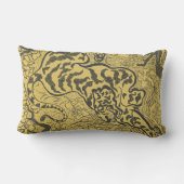 ジャングルの虎(野生動物)(ポール・ランソン著) ランバークッション (裏面)