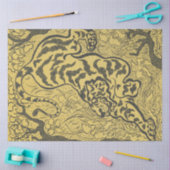 ジャングルの虎（野生動物）（ポール・ランソン著） 薄葉紙 (クラフト)