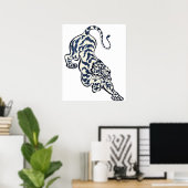 (ジャングルの虎) (1893)ポール・ランソン。 ポスター (ホームオフィス)