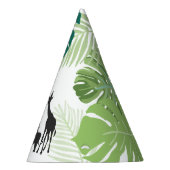 ジャングルの誕生会の紙の帽子のサファリ動物 パーティーハット (右)