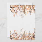 ジャングルの贅沢なジャングル 招待状 (裏面)