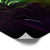 ジャングルの赤いキツネ | AIアートポスター ポスター (角)