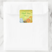 ジャングルの赤ちゃんシャワーだ スクエアシール (バッグ)