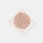 ジャングルの赤ちゃんシャワーナプキンへようこそ スタンダードカクテルナプキン (角)