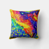 ジャングルの踊りが空に。買今 クッション (裏面)