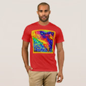 ジャングルの踊りが空に。買今 Tシャツ (正面フル)