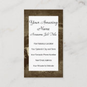 ジャングルの車 名刺 (裏面)