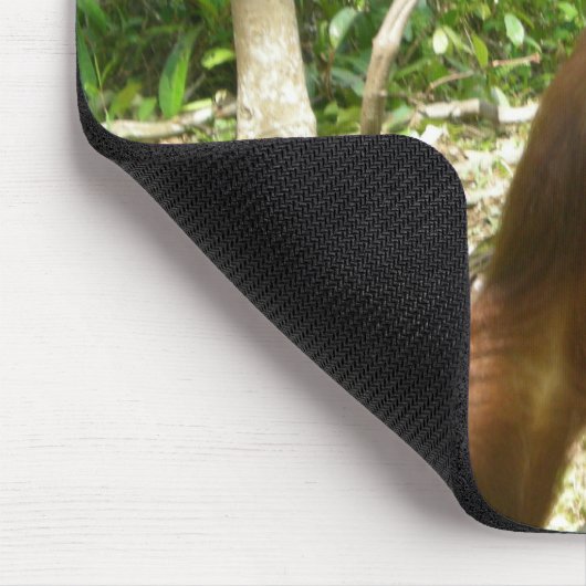 ジャングルの霊長目の動物の幸せな童謡 マウスパッド (コーナー)