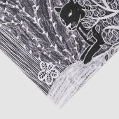 ジャングルの黒豹 - 鉛筆画 薄葉紙 (詳細)