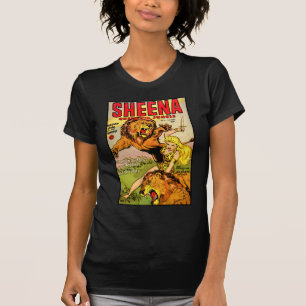 ジャングルのSheenaの女王 Tシャツ