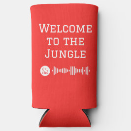 ジャングルのspotifyコードへようこそ スリム缶クーラー