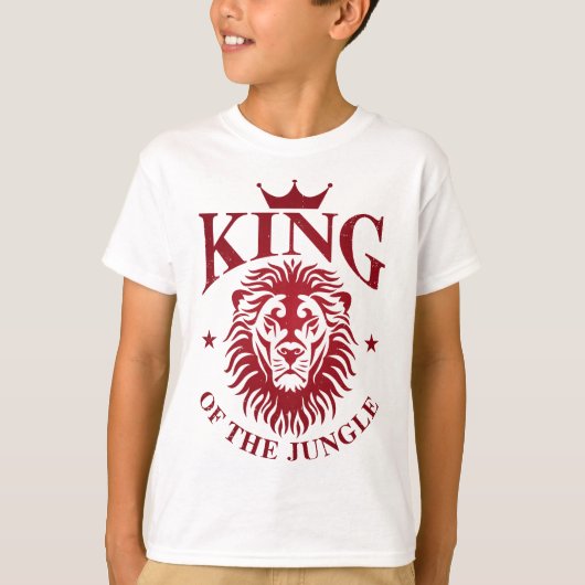 ジャングルのTシャツの王 Tシャツ (正面)