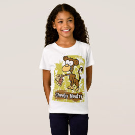 『ジャングルのTシャツの生意気なサル』 Tシャツ