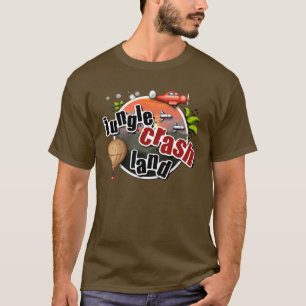 ジャングルはTシャツ不時着します Tシャツ