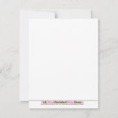 ジャングルアドベンチャーブルーサファリベイビーシャワー 招待状 (裏面)