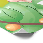 ジャングルアドベンチャーwithネームキッズルームポスター ポスター (角)