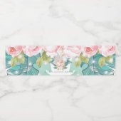 ジャングルアニマルカスタムズ誕生日かわいい ペットボトルラベル (シングルラベル)