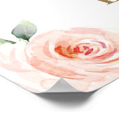 ジャングルアニマルズサファリピンクフローラベビーへようこそ ポスター (角)