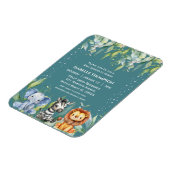 ジャングルアニマルズサファリベイビーシャワー男女兼用 マグネット (左側)