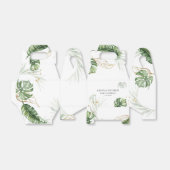 ジャングルアニマルズサファリベイビーシャワー フェイバーボックス (折り畳みなし)