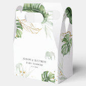 ジャングルアニマルズサファリベイビーシャワー フェイバーボックス (オープン)