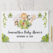 ジャングルアニマルズシャワー紙ランチョンマットティアウェイパッド ペーパーパッド (インサイチュ)