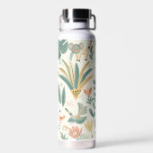 ジャングルアニマルズパステルカスタムズ新学期キッズ ウォーターボトル (背面)