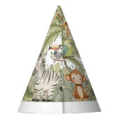 ジャングルアニマルズ1日 パーティーハット (裏面)