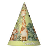 ジャングルアニマルズ1日 パーティーハット (左)