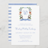 ジャングルアニマルトクレストボーイsipと参照招待状 招待状 (正面/裏面)