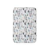 ジャングルアニマルトレインベビー幼児ボーイキッズバスルーム バスマット (正面縦)