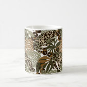 ジャングルアニマルプリントコーヒーマグ コーヒーマグカップ (中央)