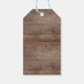 ジャングルアニマルベビーシャワーお願いギフトラベル ギフトタグ (裏面)